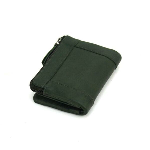 Billetero STAMP · Para mujer · En PIEL Lavada · Pequeño con monedero · RFDI · Coleccion Arco