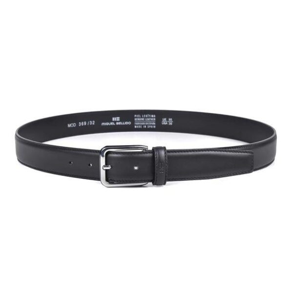 Cinturón MIGUEL BELLIDO · Piel legitima · Hombre · Ancho de 32mm