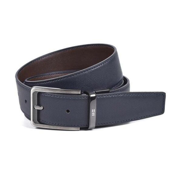 Cinturón de piel de caballero reversible de la marca Miguel Bellido de 32mm de ancho
