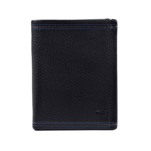 Cartera MIGUEL BELLIDO · Billetero con Monedero · En Piel · RFID · Color Negro