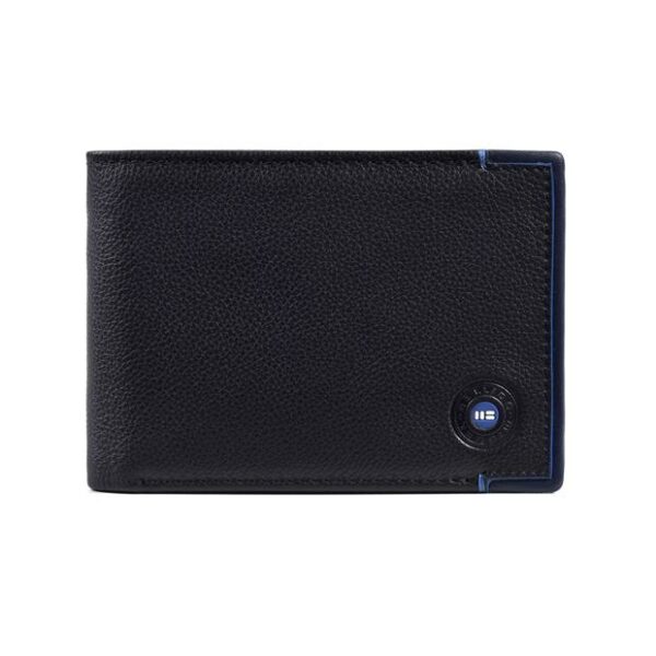 Cartera MIGUEL BELLIDO · Billetero con Monedero · En Piel · RFID · Color Negro y Marrón