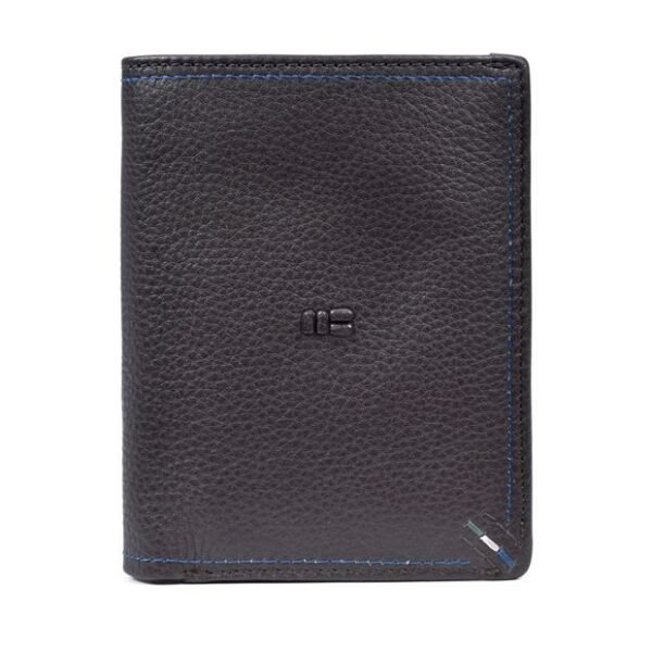 Cartera MIGUEL BELLIDO · Billetero con Monedero · En Piel · RFID · Color Negro y Marró