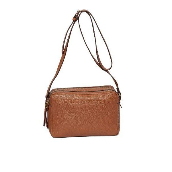 Bolso bandolera de mujer en piel de la marca Robert Pietri hecho en España