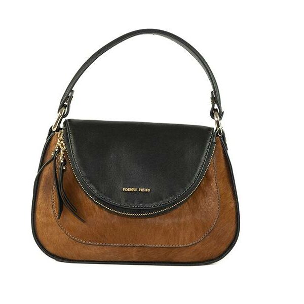 Bolso bandolera de mujer en piel de la marca Robert Pietri hecho en España