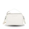 Bolso Devota & Lomba · Bandolera pequeña · Con asa de mano · Doble compartimento · Color Blanco roto