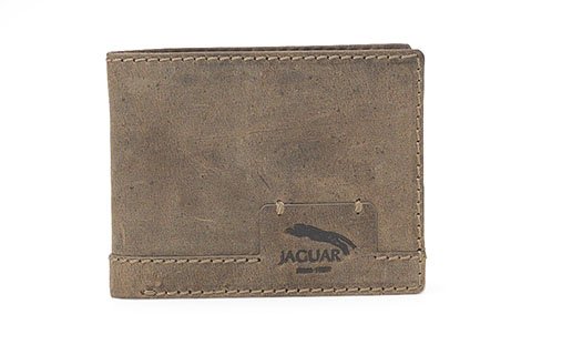 Cartera JAGUAR · Billetero Tarjetero en Piel · Formato Horizontal