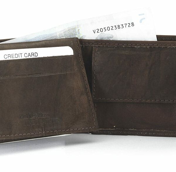 cartera de hombre en piel