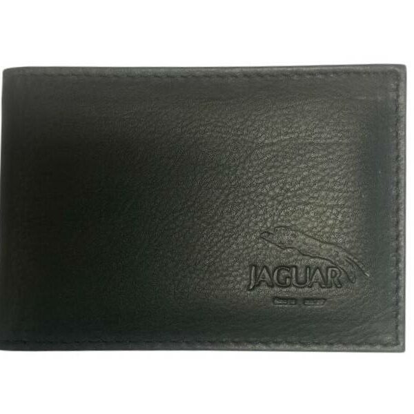 Cartera JAGUAR · Billetero Monedero en Piel · Formato Horizontal