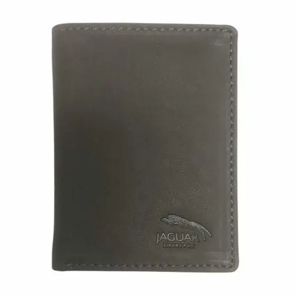 Cartera JAGUAR · Billetero Tarjetero sin monedero · En Piel Ovino · Sistema RFID · 13 Tarjetas