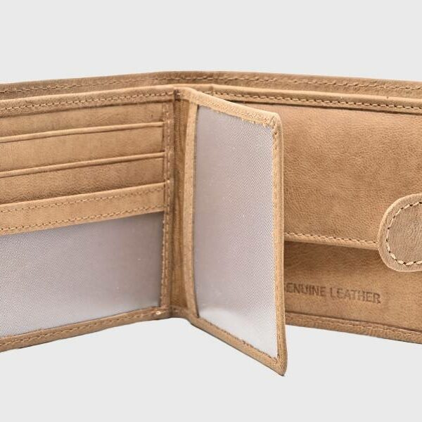 Cartera JAGUAR · Billetero Tarjetero con monedero · En Piel Ovino · Sistema RFID · 9 Tarjetas