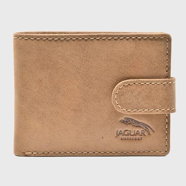Cartera JAGUAR · Billetero Tarjetero con monedero · En Piel Ovino · Sistema RFID · 9 Tarjetas