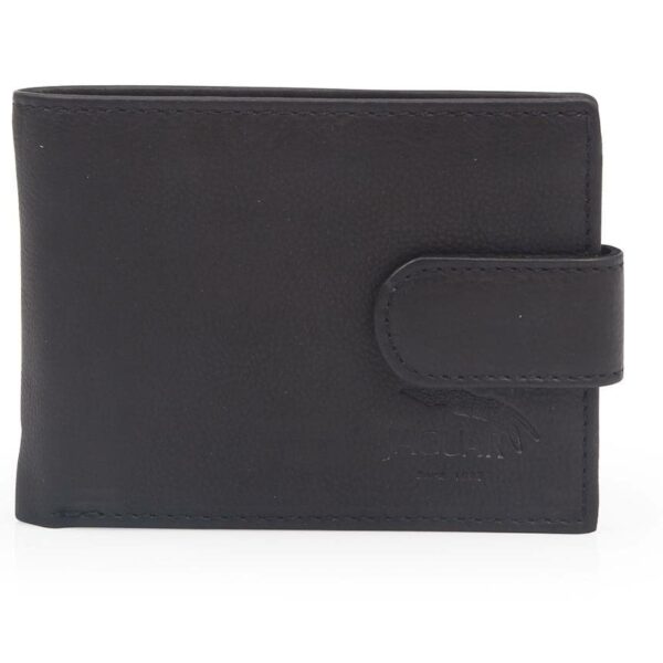 Cartera JAGUAR · Billetero Tarjetero con monedero · En Piel Vacuno · Sistema RFID · 9 Tarjetas