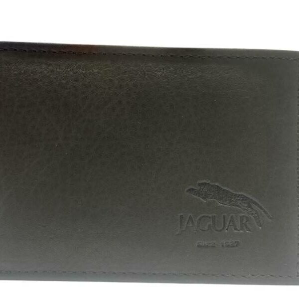 Cartera JAGUAR · Billetero Tarjetero sin monedero · En Piel Vacuno · Sistema RFID · 8 Tarjetas - MARRON