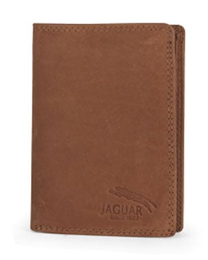 cartera de piel marca jaguar