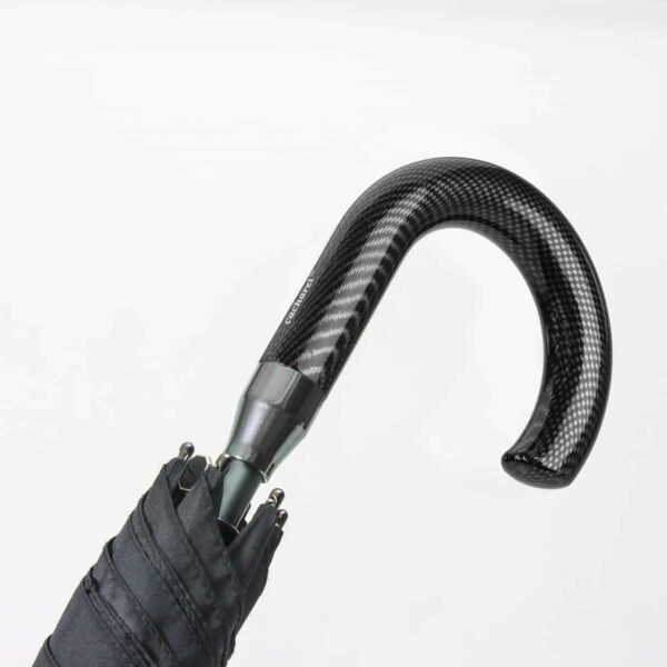 Paraguas CACHAREL · 96cm Largo Automático Pongee · Color Negro