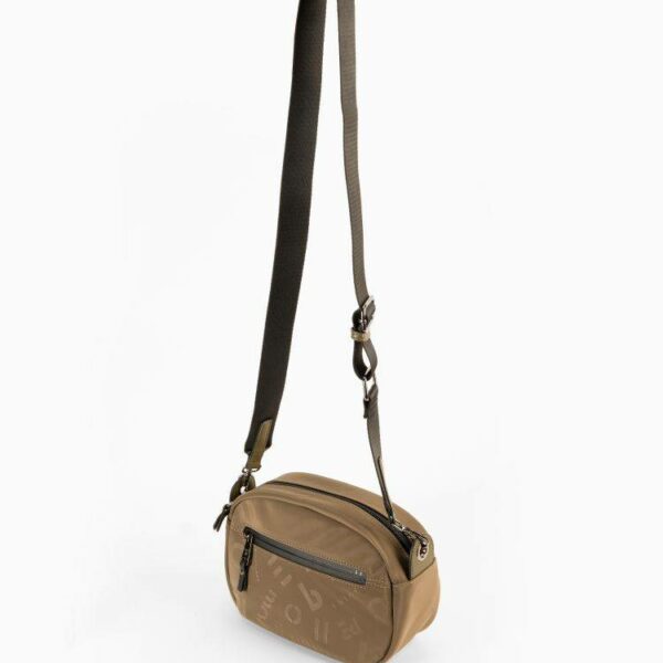 Bolso bandolera de la marca Pepe Moll de la coleccion Pulsar en color kaki y color negro
