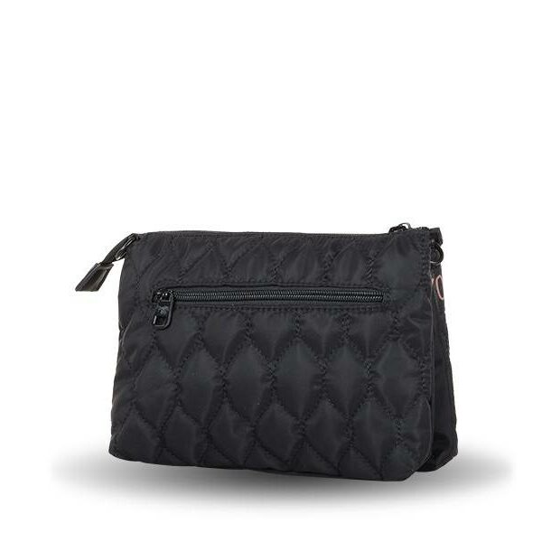 Bolso VENTIS · Bandolera Mediana con Monedero · Color Negro