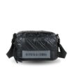 Bolso Devota & Lomba · Bandolera mediana · Efecto acolchado · Color Negro
