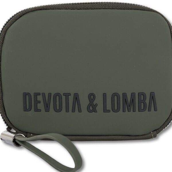 Monedero Devota & Lomba · Con cremallera · Color Taupe