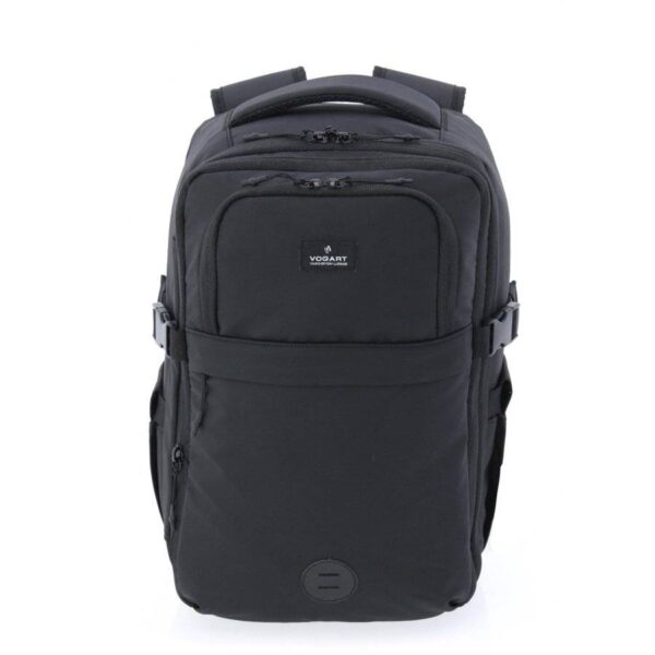 Mochila Vogart · Mochila viaje S · Cabinpro · Medidas Ryanair 25x40x20 · Resistente y Repelente al agua · Color Negro