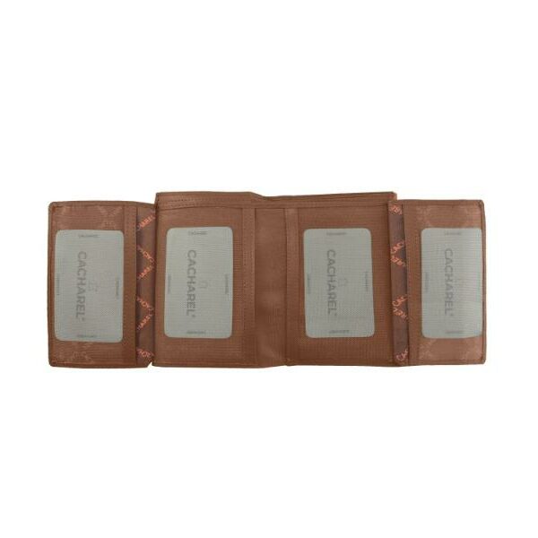➤ Billetero CACHAREL · Billetero mediano con monedero · En Piel · Combinado colores