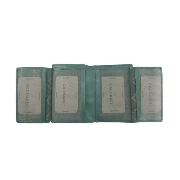➤ Billetero CACHAREL · Billetero mediano con monedero · En Piel · Combinado colores