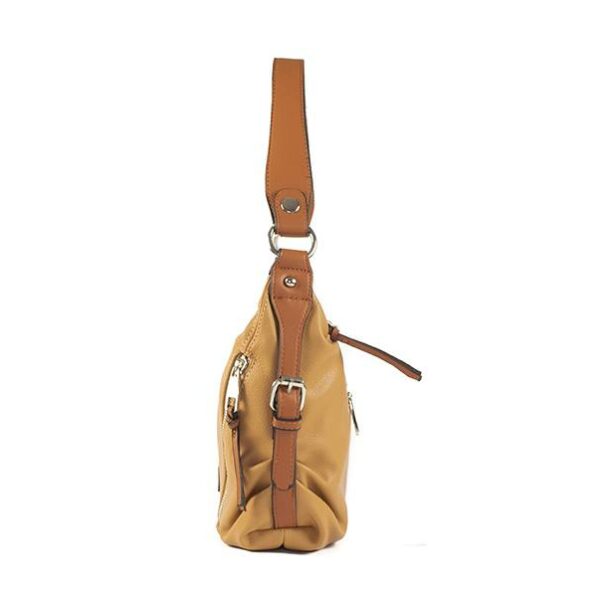 Bolso D´DONA · CISNE CAMEL · Bandolera Mediana · Color Camel