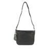 Bolso ANTONI · Bandolera mediana · Piel Bovino · Color Negro, Cuero y Marrón