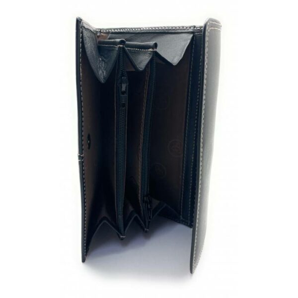 Cartera billetera grande en piel Lugupell