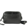 Bolso ANTONI · Bandolera mediana · Piel Bovino · Color Negro y Marrón