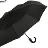 Paraguas CACHAREL · 35.5cm Plegable Poliester · Color Negro