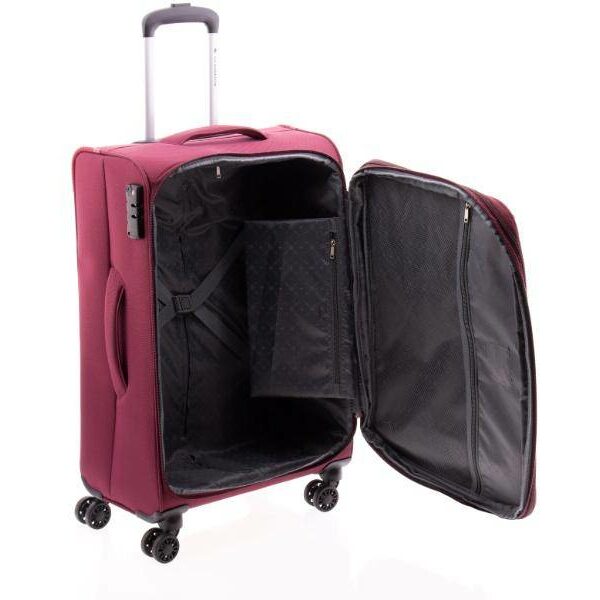 ➤ Maleta GLADIATOR · Trolley grande · Modelo Arctic L 70cm · Nylon con material resinado - Maleta Trolley Arctic Gladiator de 70cm Low Cost con TSA.