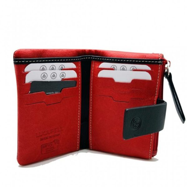 Monedero LUGUPELL · Cartera Billetero en Piel Mujer