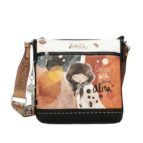 Bolso ANEKKE · Bandolera mediana · Con bolsillo frontal · Coleccion Alma