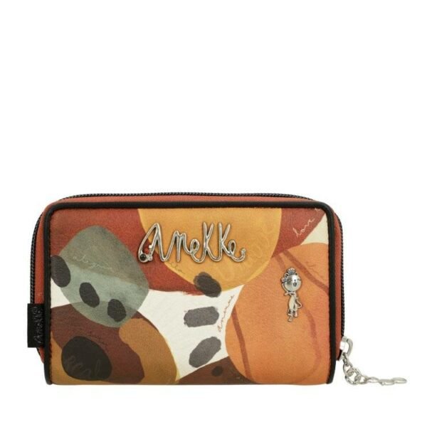 Billetero ANEKKE · Mediano con monedero de cremallera · Protección RFID · Coleccion Alma