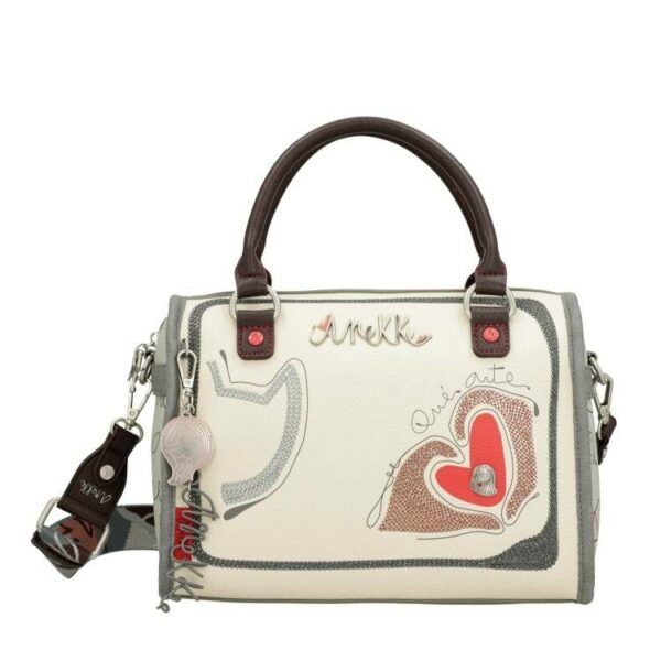 Bolso ANEKKE · Bowling mediano · Asa de hombro y bandolera · Coleccion Alma