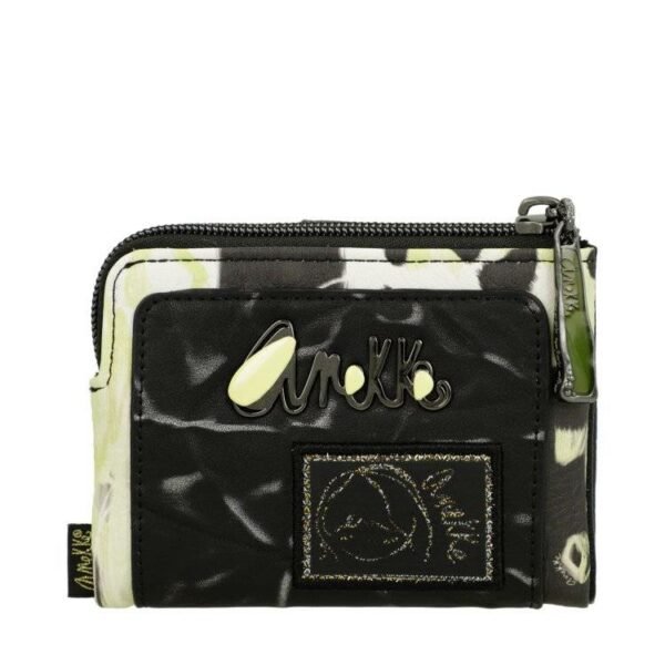 Monedero ANEKKE · Monedero pequeño flexible · RFDI · Triple Compartimento · Coleccion Memories