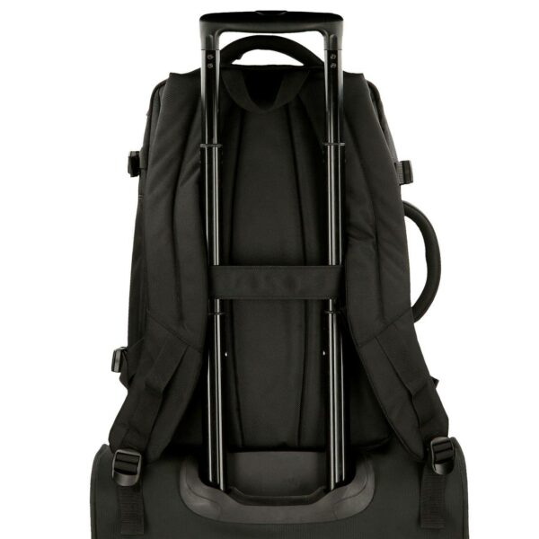 Mochila PEPE JEANS · Mochila de viaje · Porta Ordenador · Dos compartimentos · Coleccion Bromley · Color Negro