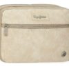 Bolso Pepe Jeans · Bandolera mediana · Doble compartimento · Coleccion Jana · Color Beige