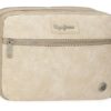 Bolso Pepe Jeans · Bandolera mediana · Doble compartimento · Coleccion Jana · Color Beige