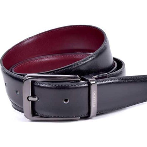 Cinturón Miguel Bellido · Piel Legitima · Hombre · Reversible · Ancho 32mm