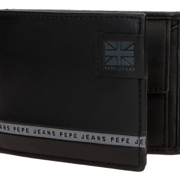 Cartera PEPE JEANS · Billetero con Monedero · En Piel · RFID · Coleccion Tape