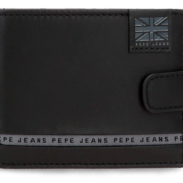 Cartera PEPE JEANS · Billetero con Monedero · En Piel · RFID · Coleccion Tape