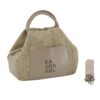 Bolso CACHAREL · Bandolera mediana · Con dos asas de mano · Color Beige