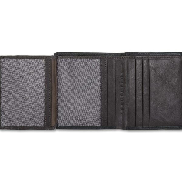 Cartera CARAMELO · Billetero Monedero Vertical Exterior en Piel