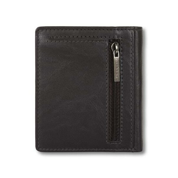 Cartera CARAMELO · Billetero Monedero Vertical Exterior en Piel