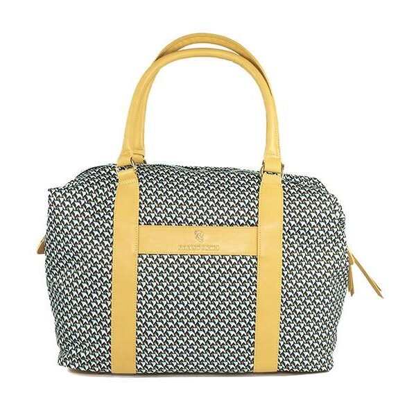 ➤ Bolso ROBERT PIETRI · Bolso grande Viaje · Con asas de mano · Coleccion Hawai · Color Verde - Bolso grande de viaje dos asas de mano u hombro  de la marca Robert Pietri