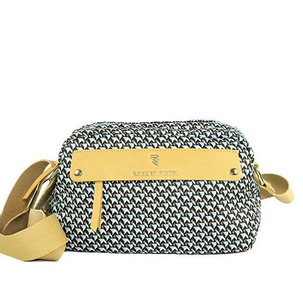 ➤ Bolso ROBERT PIETRI · Bandolera pequeña · Doble compartimento · Coleccion Hawai · Color Verde
