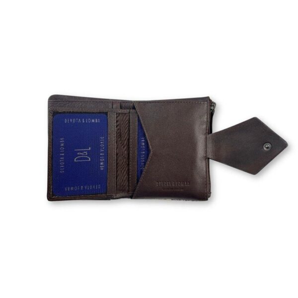 Cartera billetera de mujer en piel con monedero de la marca Devota & Lomba