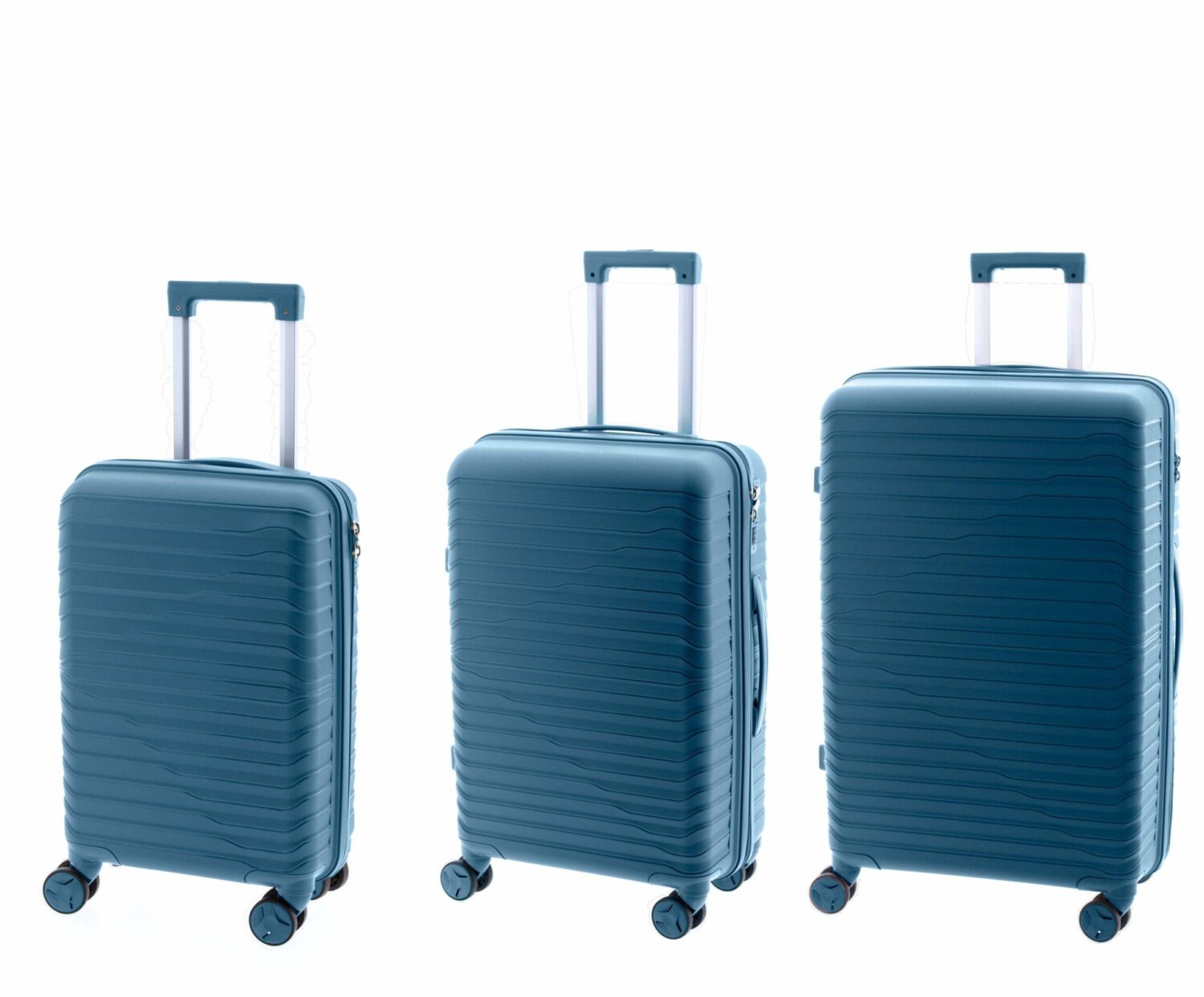 Juego Maletas JOHN TRAVEL· Set 3 Trolleys · Coleccion Arcadia · Polipropileno ligero y resistente - Imagen 10